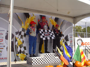 2012 Runoffs FV Podium. Michael Varacins, Roger Siebenauler and Gary Blanarik